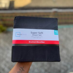 Mainstay Microfiber Bedsheet Set (Twin)